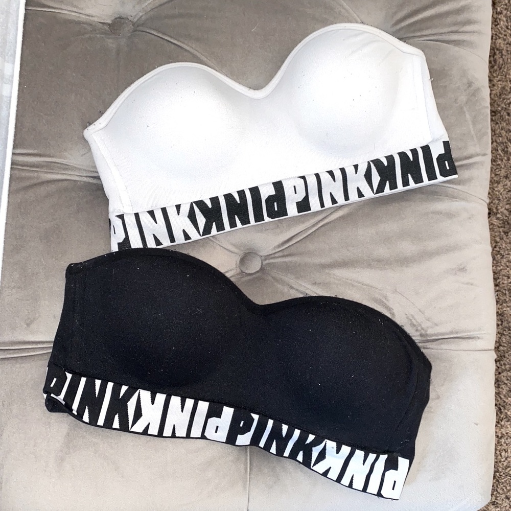 Victoria’s Secret strapless tee shirt bras